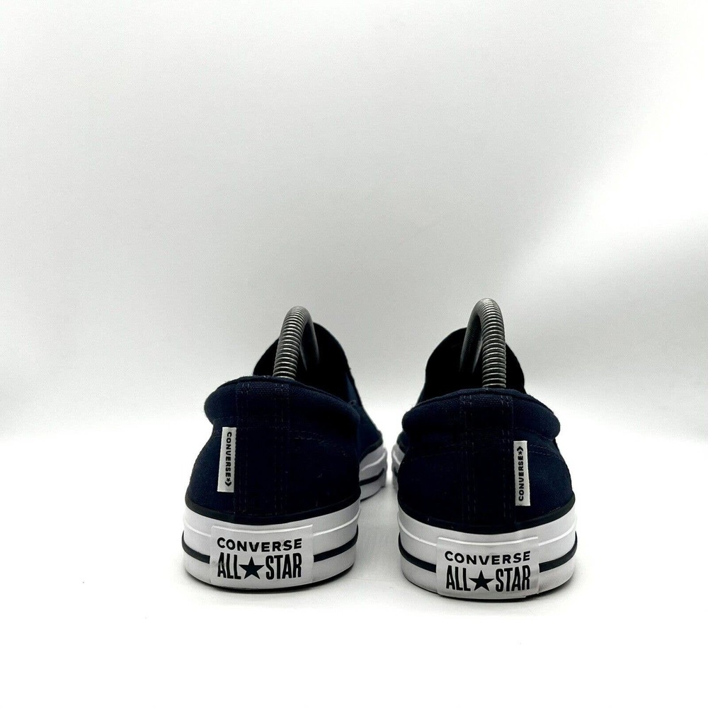 Converse CT All Star Double Gore Slip On Black Canvas Low Sneaker Unisex 167941F - Picture 4 of 7